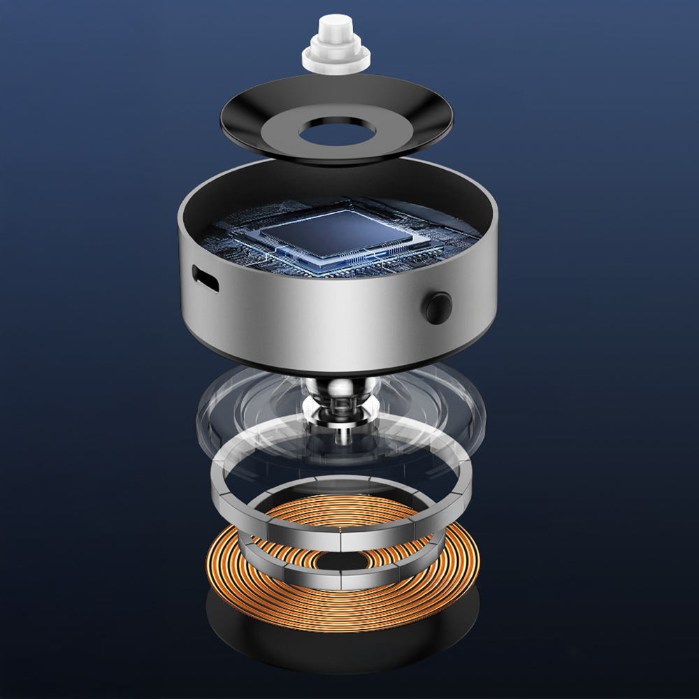 Suporte Magnético para Smartphone Hrebos - Vacuum Suction Pro Prata