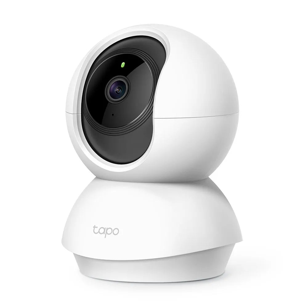 Câmera de Segurança TP-Link Tapo TC70-BR – Wi-Fi, Full HD 1080p, Visão 360°, Visão Noturna, Suporte até 512GB