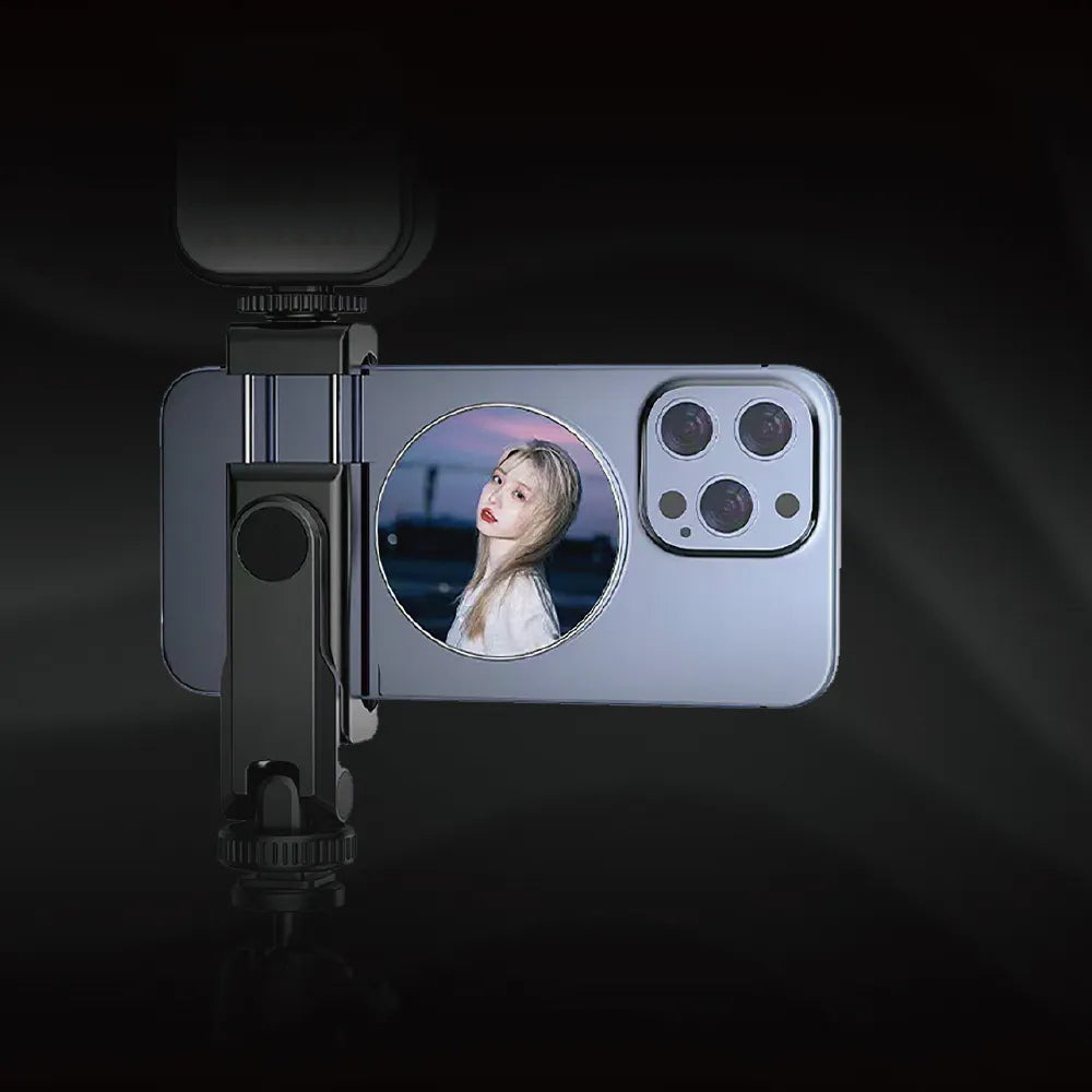 Espelho Selfie Magnético Hrebos para iPhone e Android – Branco