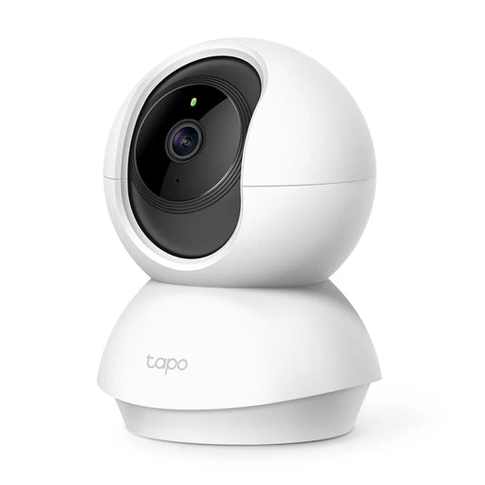 Câmera de Segurança TP-Link Tapo TC70-BR – Wi-Fi, Full HD 1080p, Visão 360°, Visão Noturna, Suporte até 512GB