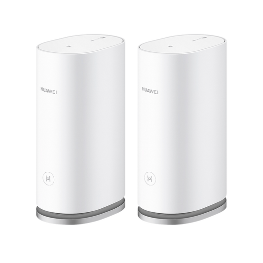 Kit 2x Roteador HUAWEI WiFi Mesh 3 – Wi-Fi 6 Plus, 3000 Mbps, Cobertura Total para sua Casa