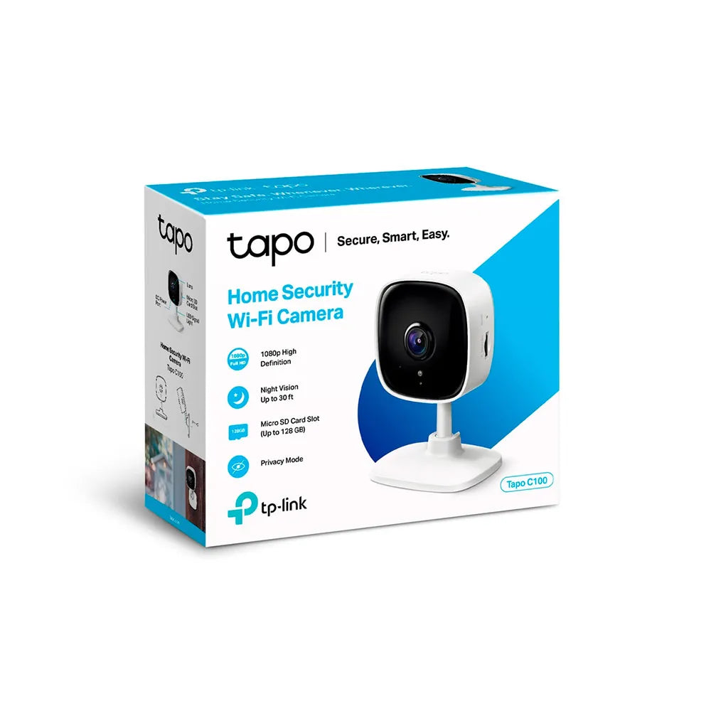 Câmera de Segurança TP-Link Tapo TC60 (BR) – Wi-Fi, Full HD 1080p, Visão Noturna