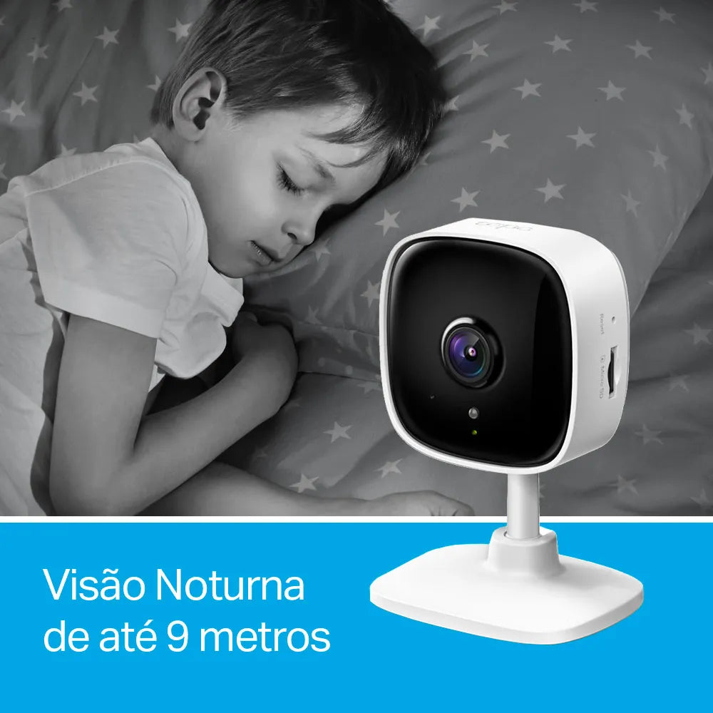 Câmera de Segurança TP-Link Tapo TC60 (BR) – Wi-Fi, Full HD 1080p, Visão Noturna