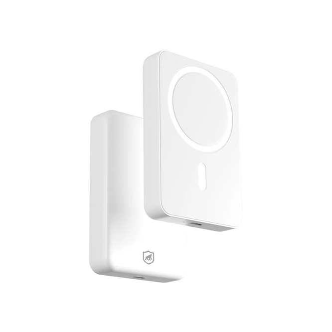 GShield Carregador Portátil Wireless MagSafe 5.000 mAh - Branco